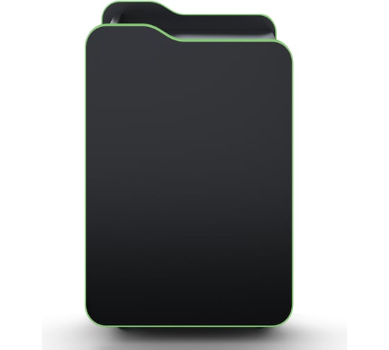 Тумба для игрового компьютерного стола VMMGame CASE 40 BLACK GREEN CS-1BKGN