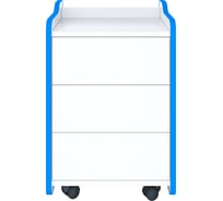 Тумба для игрового компьютерного стола VMMGame CASE 40 WHITE BLUE CS-1WEBE