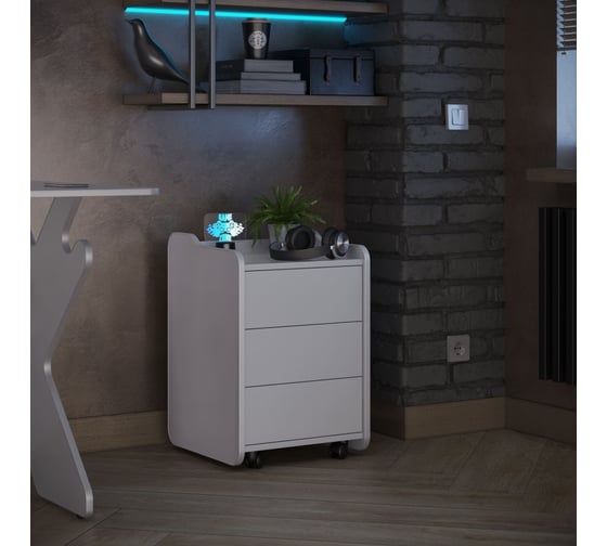 Тумба для игрового компьютерного стола VMMGame CASE 40 LUNAR CS-1LR