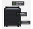 Тумба для игрового компьютерного стола VMMGame CASE 50 BLACK CS-2BKBK 8