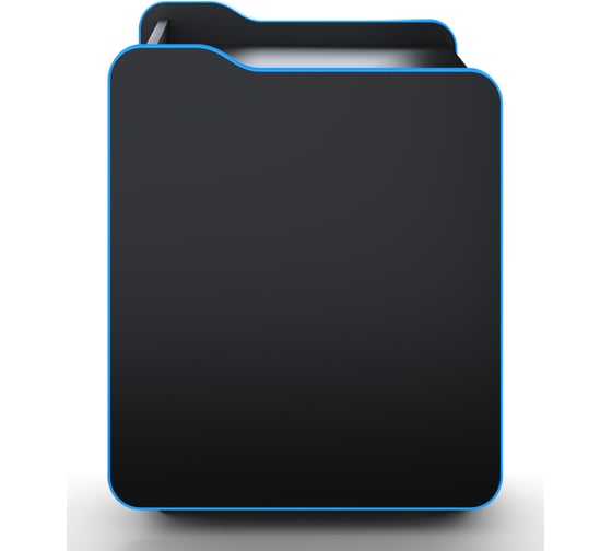 Тумба для игрового компьютерного стола VMMGame CASE 50 BLACK BLUE CS-2BKBE