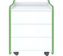 Тумба для игрового компьютерного стола VMMGame CASE 50 WHITE GREEN CS-2WEGN