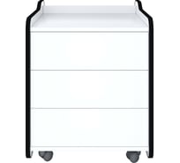 Тумба для игрового компьютерного стола VMMGame CASE 50 WHITE BLACK CS-2WEBK