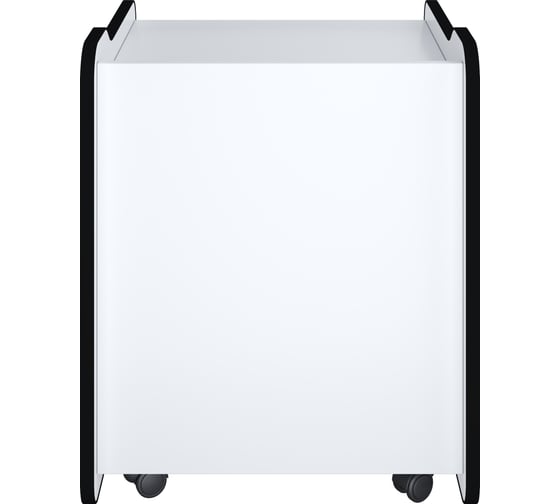 Тумба для игрового компьютерного стола VMMGame CASE 50 WHITE BLACK CS-2WEBK