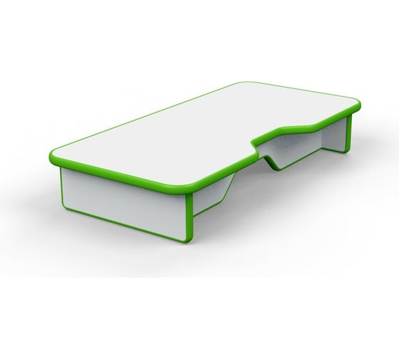 Подставка для монитора и акустической системы VMMGame BASE LIGHT GREEN BS-1WGN