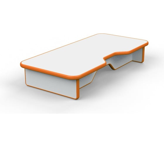 Подставка для монитора и акустической системы VMMGame BASE LIGHT ORANGE BS-1WOE
