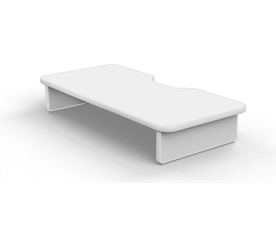 Подставка для монитора и акустической системы VMMGame BASE LIGHT WHITE BS-1WWE 1