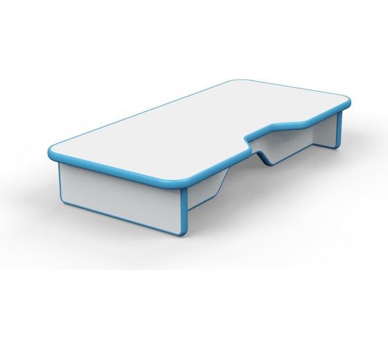 Подставка для монитора и акустической системы VMMGame BASE LIGHT BLUE BS-1WBE