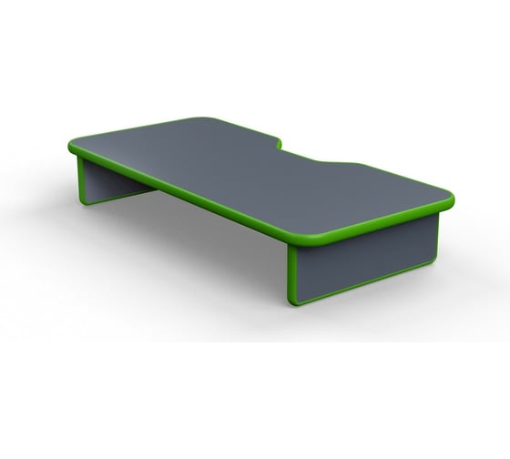 Подставка для монитора и акустической системы VMMGame BASE DARK GREEN BS-1BGN 1
