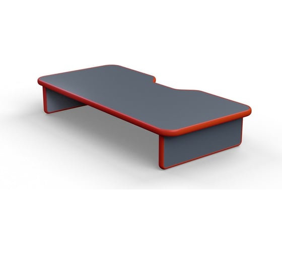 Подставка для монитора и акустической системы VMMGame BASE DARK RED BS-1BRD 1