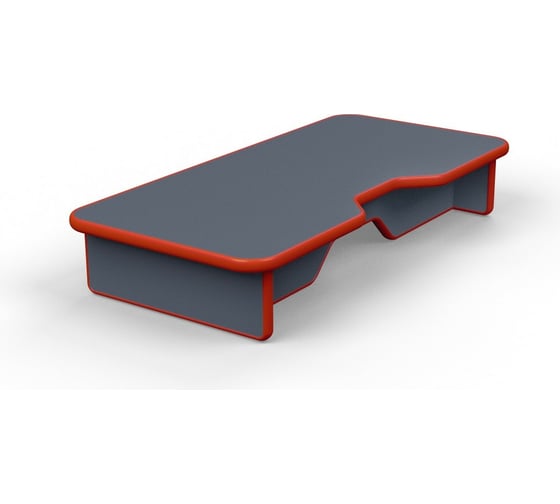 Подставка для монитора и акустической системы VMMGame BASE DARK RED BS-1BRD