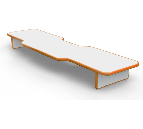 Подставка для монитора и акустической системы VMMGame BASE 120 LIGHT ORANGE BS-2WOE 1