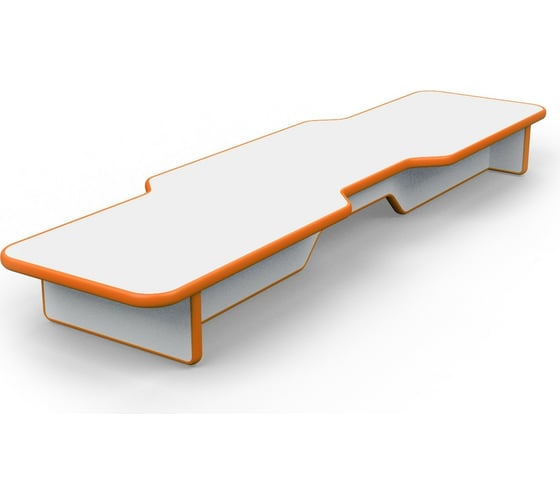 Подставка для монитора и акустической системы VMMGame BASE 120 LIGHT ORANGE BS-2WOE