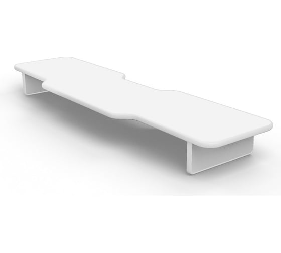 Подставка для монитора и акустической системы VMMGame BASE 120 LIGHT WHITE BS-2WWE