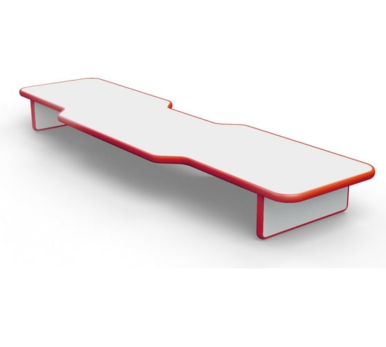 Подставка для монитора и акустической системы VMMGame BASE 120 LIGHT RED BS-2WRD