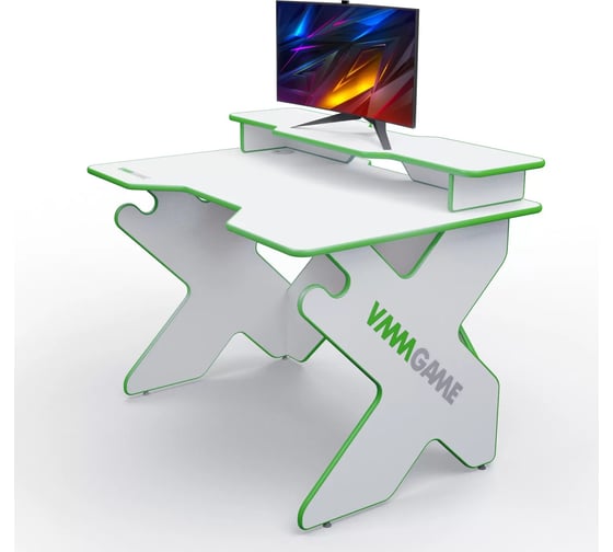 Подставка для монитора и акустической системы VMMGame BASE 120 LIGHT GREEN BS-2WGN