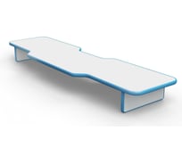 Подставка для монитора и акустической системы VMMGame BASE 120 LIGHT BLUE BS-2WBE