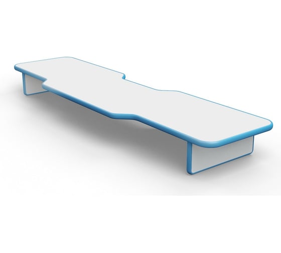 Подставка для монитора и акустической системы VMMGame BASE 120 LIGHT BLUE BS-2WBE