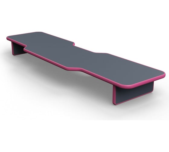Подставка для монитора и акустической системы VMMGame BASE 120 DARK PINK BS-2BPK 1