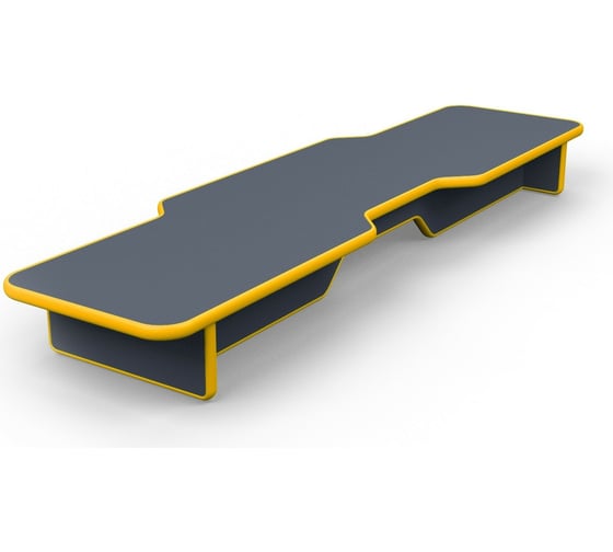 Подставка для монитора и акустической системы VMMGame BASE 120 DARK YELLOW BS-2BYW