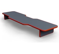 Подставка для монитора и акустической системы VMMGame BASE 120 DARK RED BS-2BRD