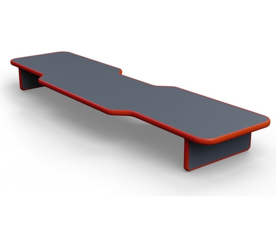 Подставка для монитора и акустической системы VMMGame BASE 120 DARK RED BS-2BRD 1