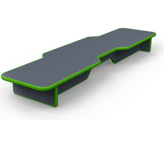 Подставка для монитора и акустической системы VMMGame BASE 120 DARK GREEN BS-2BGN