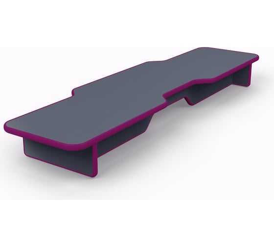 Подставка для монитора и акустической системы VMMGame BASE 120 DARK PURPLE BS-2BPU