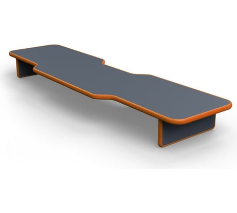 Подставка для монитора и акустической системы VMMGame BASE 120 DARK ORANGE BS-2BOE