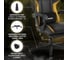 Игровое компьютерное кресло VMMGame THRONE золотисто-желтый OT-B31Y 7