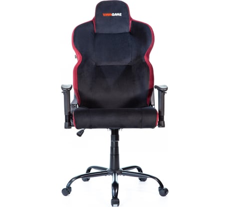 Компьютерное кресло VMMGame UNIT UPGRADE с регулируемой спинкой, велюр, черно-красный XD-A-VRBKRD-B23