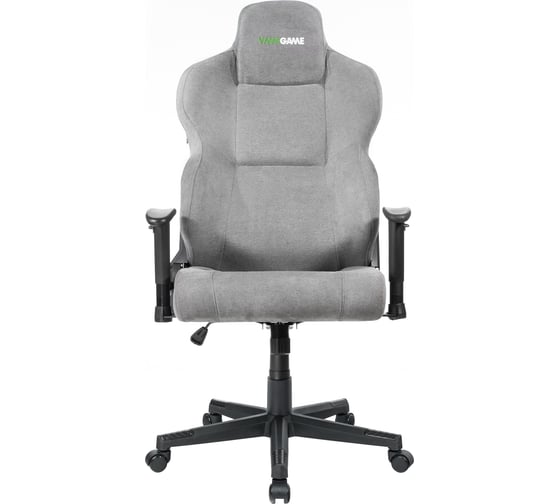 Компьютерное кресло VMMGame UNIT FABRIC UPGRADE с регулируемой спинкой, серая ткань XD-A-FBR-GY-B23