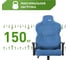 Компьютерное кресло VMMGame UNIT FABRIC UPGRADE с регулируемой спинкой, синяя ткань XD-A-FBR-BE-B23 6