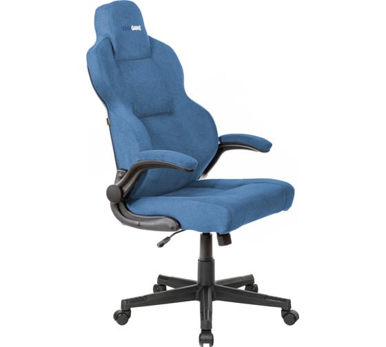 Игровое компьютерное кресло VMMGame UNIT FABRIC, синяя ткань XD-A-FBR-BE