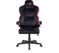Игровое компьютерное кресло VMMGame UNIT, велюр черно-красный XD-A-VRBKRD