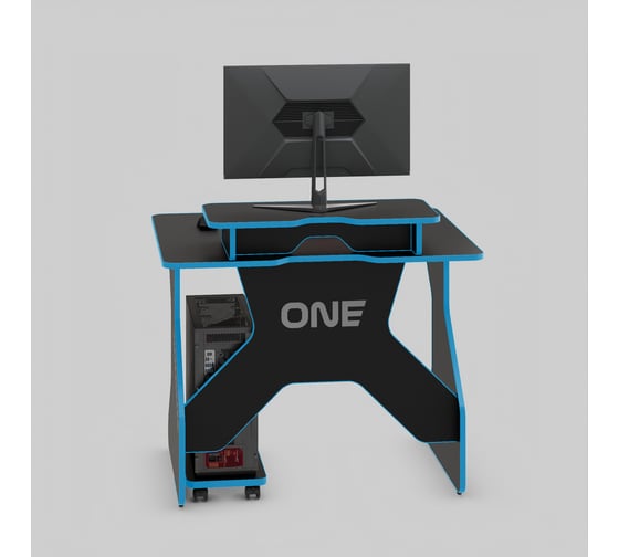 Игровой компьютерный стол VMMGame ONE DARK 100 BLUE TL-1-BKBE