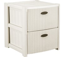 Комод-тумба IDEA СТИЛЬ ВЯЗАНИЕ 2 секции М 2816