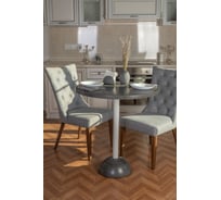 Обеденный стол Мелодия Света из бетона Bowl 750-600 GT+WT 000059807