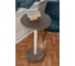 Барный стол Мелодия Света из бетона Flat 950-600 BRN+WT 000059926 1