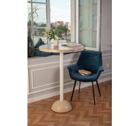 Барный стол Мелодия Света из бетона Bowl 950-800 BG+WT 000059831