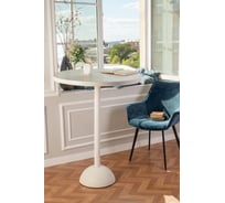 Барный стол Мелодия Света из бетона Bowl 950-800 WT+WT 000059834