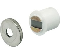 Магнитная защелка Hafele белая, 1.8 кг 246.00.708