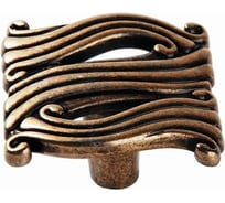 Мебельная ручка-кнопка Hafele 741 бронза антик 120.01.019