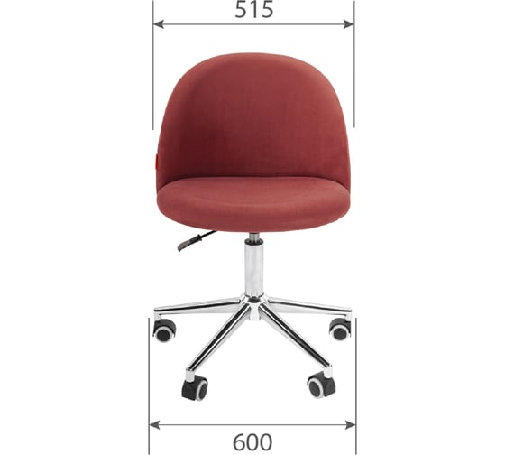 Компьютерное кресло CHAIRMAN Homе 118 ткань 28 коралл 00-07108921