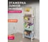 Этажерка Violet Junior напольная, 4-х ярусная, на колесах, микс 771400 2