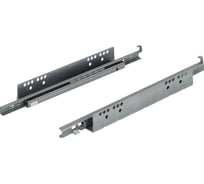 Направляющие Hafele Matrix runners UM S25 частичное выдвижение, 13-16 мм, self-close, 400 мм 421.14.940