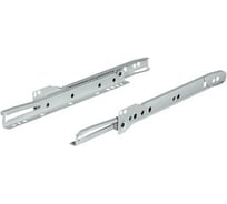 Роликовые направляющие Hafele Matrix runners S25 коричневый, 500 мм 423.08.151