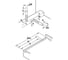 Направляющие Hafele Matrix runners UM S25 self-close, штифт, 500 мм 433.08.150 3
