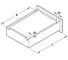 Направляющие Hafele Matrix runners UM S25 self-close, штифт, 500 мм 433.08.150 5