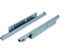 Направляющие Hafele Matrix runners UM A30 частичное выдвижение, 13-16 мм, soft-close, 500 мм 433.06.451